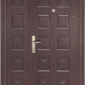 Ocelové dveře PP2D203P31vchodové ocelové dveře, stavební otvor 205x120cm